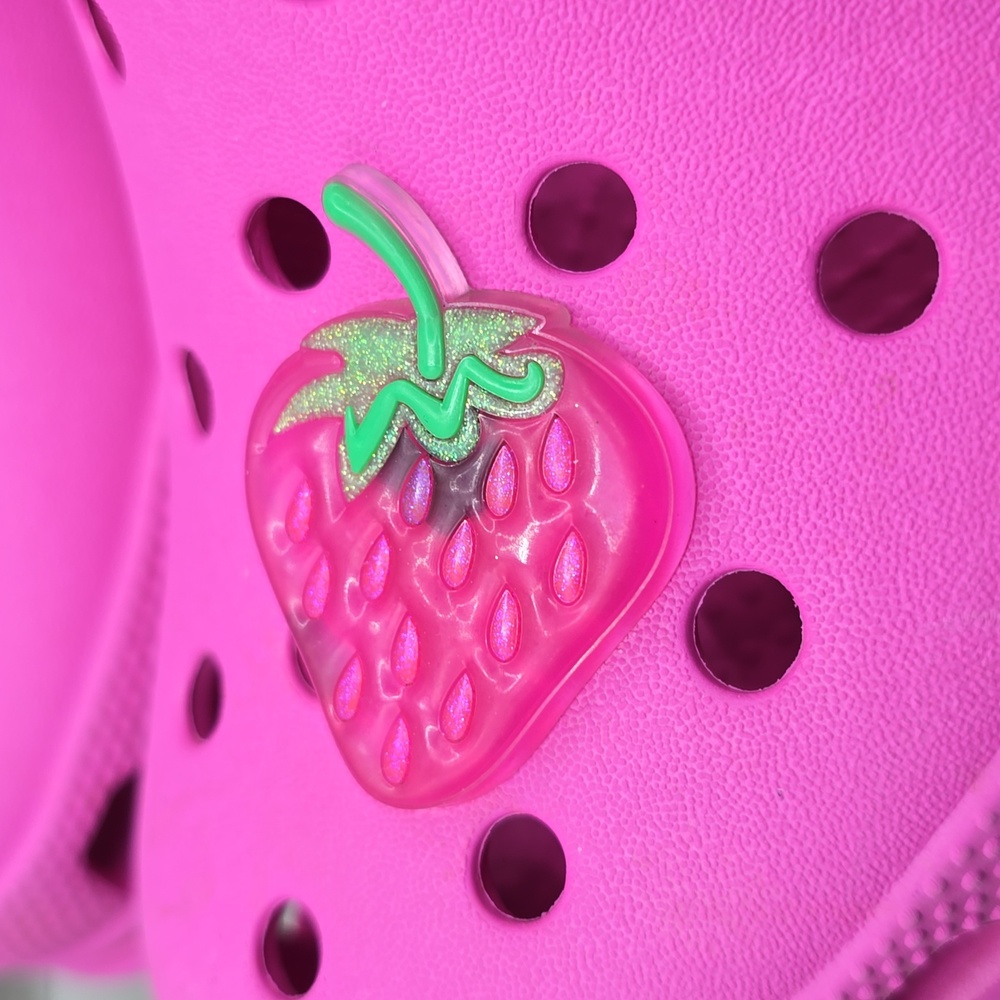 Crocs Classic Bae Platform Clogs Women's Sz 8 Pink Shoes Iconic Comfort Sandals - Picture 4 of 12